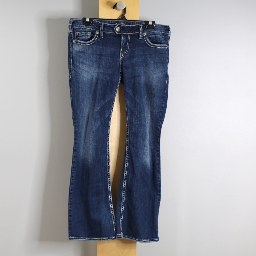 Silver Tuesday Jeans 33 X 31 Dark Wash Boot Cut
